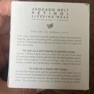 Glow Recipe Avocado Melt Retinol Sleeping Mask
